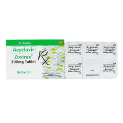 Rx: Zovirax 200mg Tablet - Southstar Drug