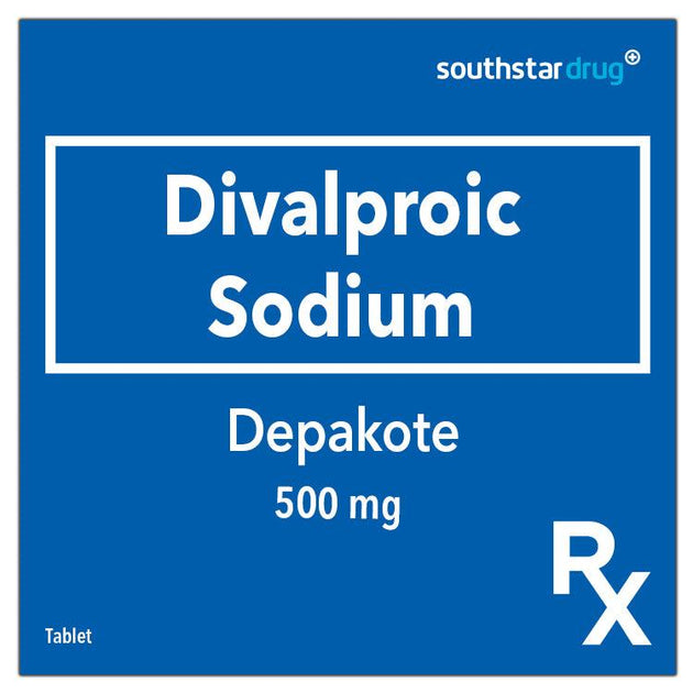 Buy Rx Depakote 500 mg Tablet Online Southstar Drug
