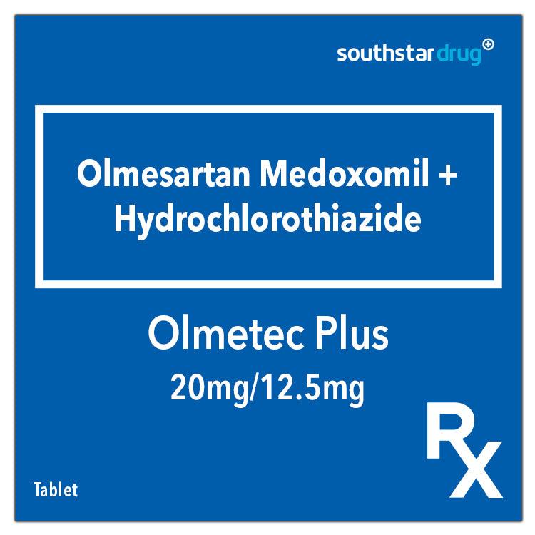 Rx: Olmetec Plus 20mg / 12.5mg Tablet - Southstar Drug