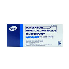 Rx: Olmetec Plus 20mg / 12.5mg Tablet - Southstar Drug