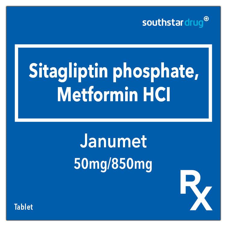 Rx: Janumet 50mg / 850mg Tablet - Southstar Drug