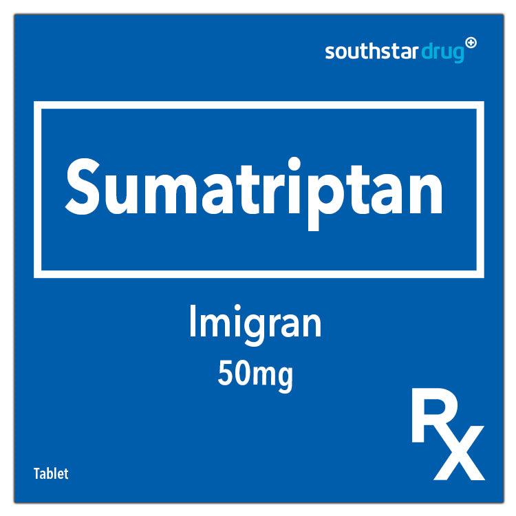 Rx: Imigran 50mg Tablet - Southstar Drug