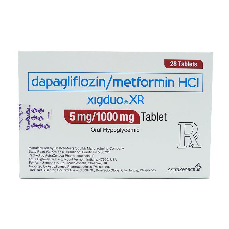 Rx: Xigduo XR 5mg / 1000mg Tablet - Southstar Drug