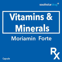 Rx: Moriamin Forte Capsule - Southstar Drug