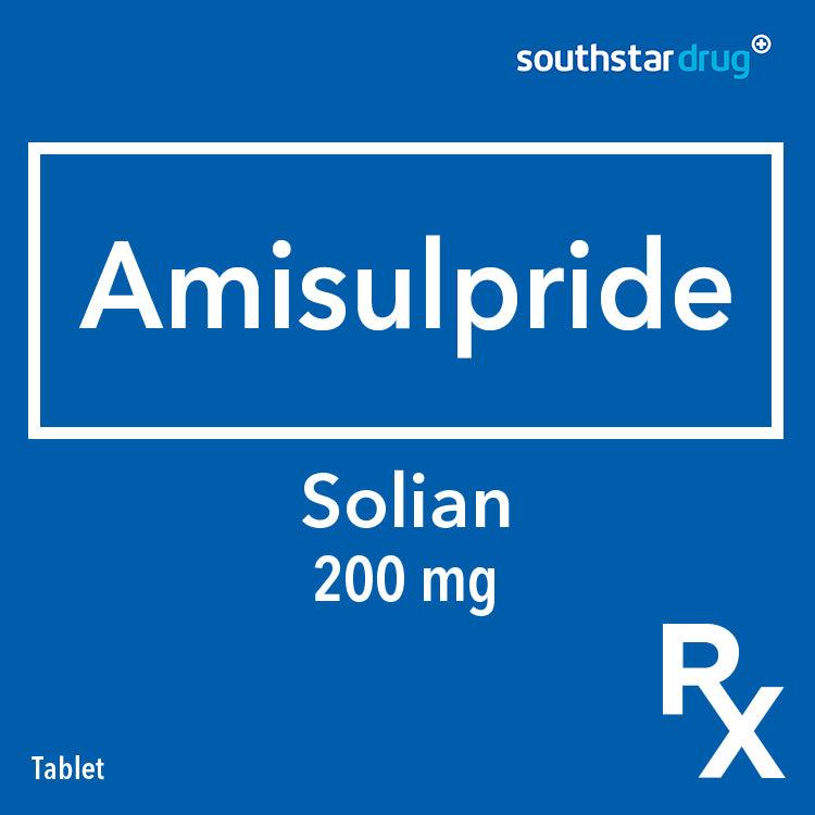 Rx: Solian 200mg Tablet - Southstar Drug