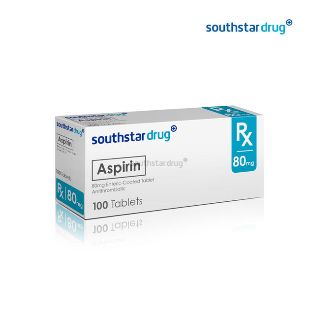 Buy Rx Southstar Drug Aspirin 80 mg Tablet Online Southstar Drug