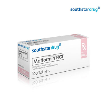 Rx: Southstar Drug Metformin HCI 500mg Tablet - Southstar Drug
