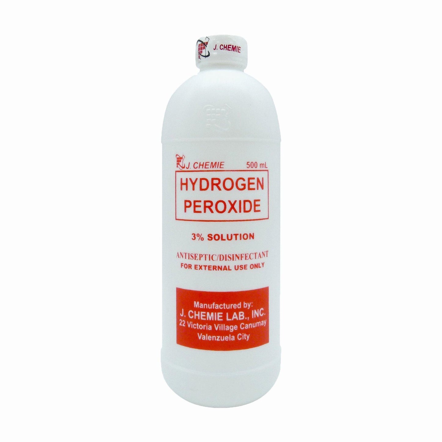 J Hydrogen Peroxide 10 v 500ml Solution - Southstar Drug
