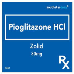 Rx: Zolid 30mg Tablet - Southstar Drug