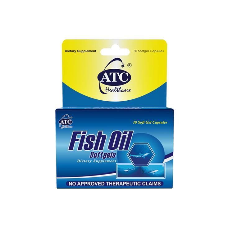 ATC Fish Oil Soft Gel Capsule - 10s - Southstar Drug