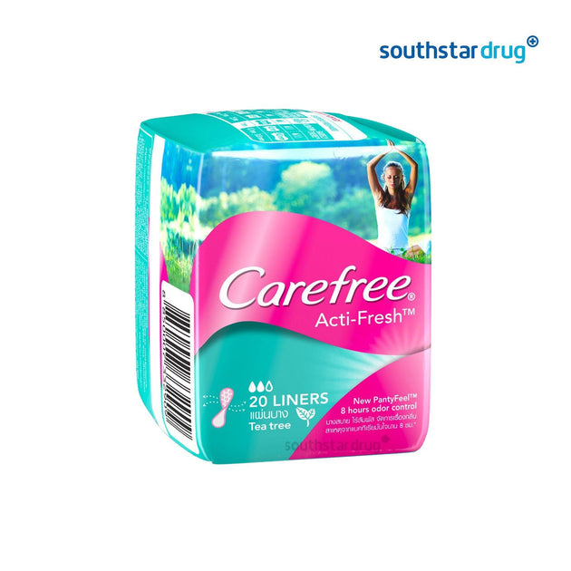 Buy Carefree Acti Fresh Healthy Panty Liner 20s Online Southstar Drug
