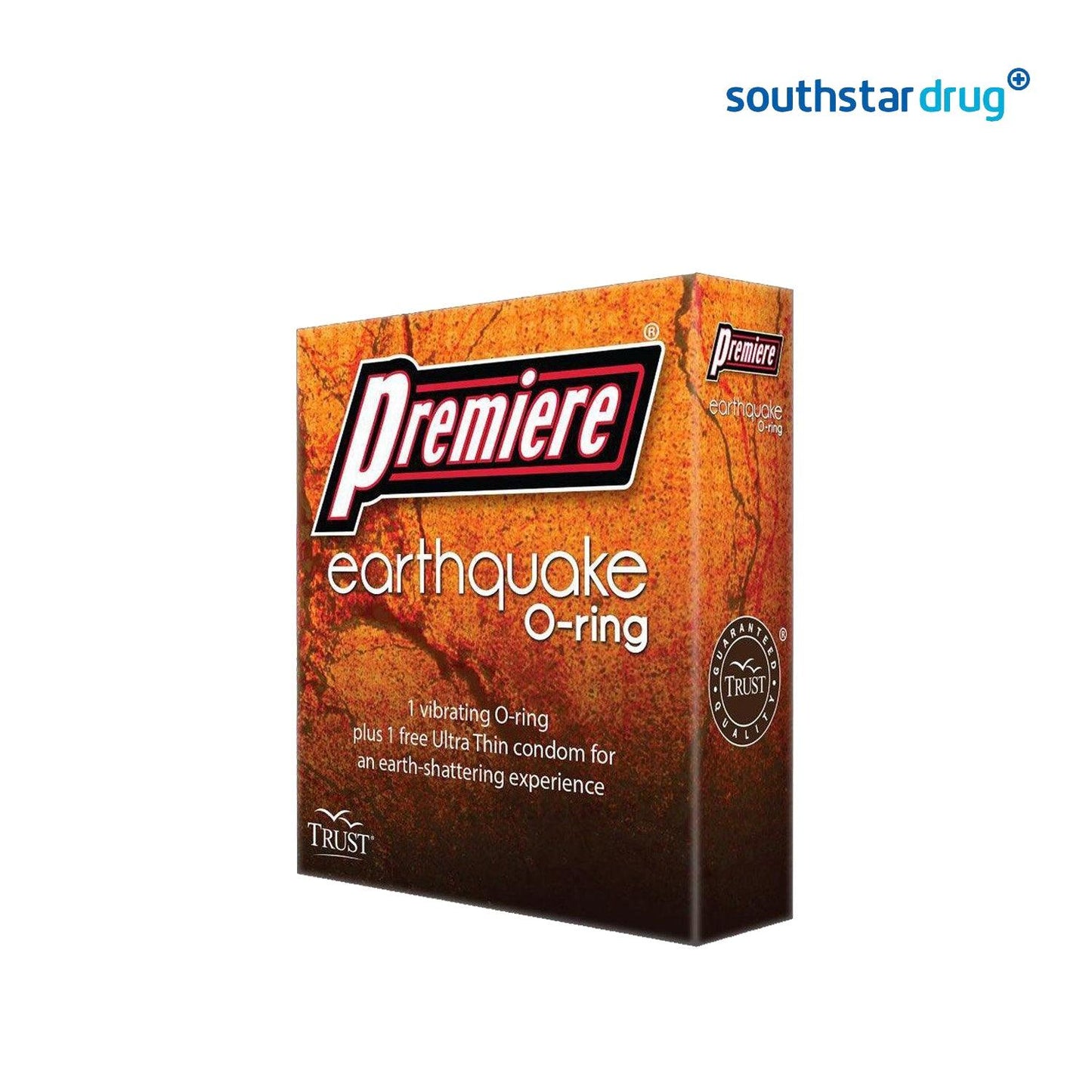 Premiere Condom Earthquake pack of 3 regular condoms