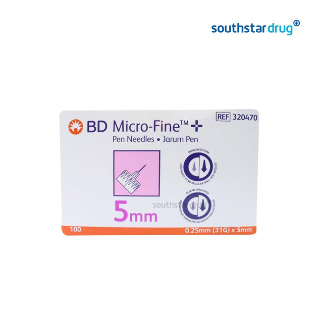 BD Micro-Fine Penta Point Sterile Pen Needles 5mm x 31G (100 Units) - AOT  Meds