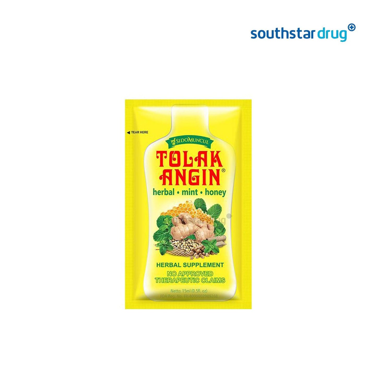 Tolak Angin Sachet 15ml Syrup - 12s - Southstar Drug
