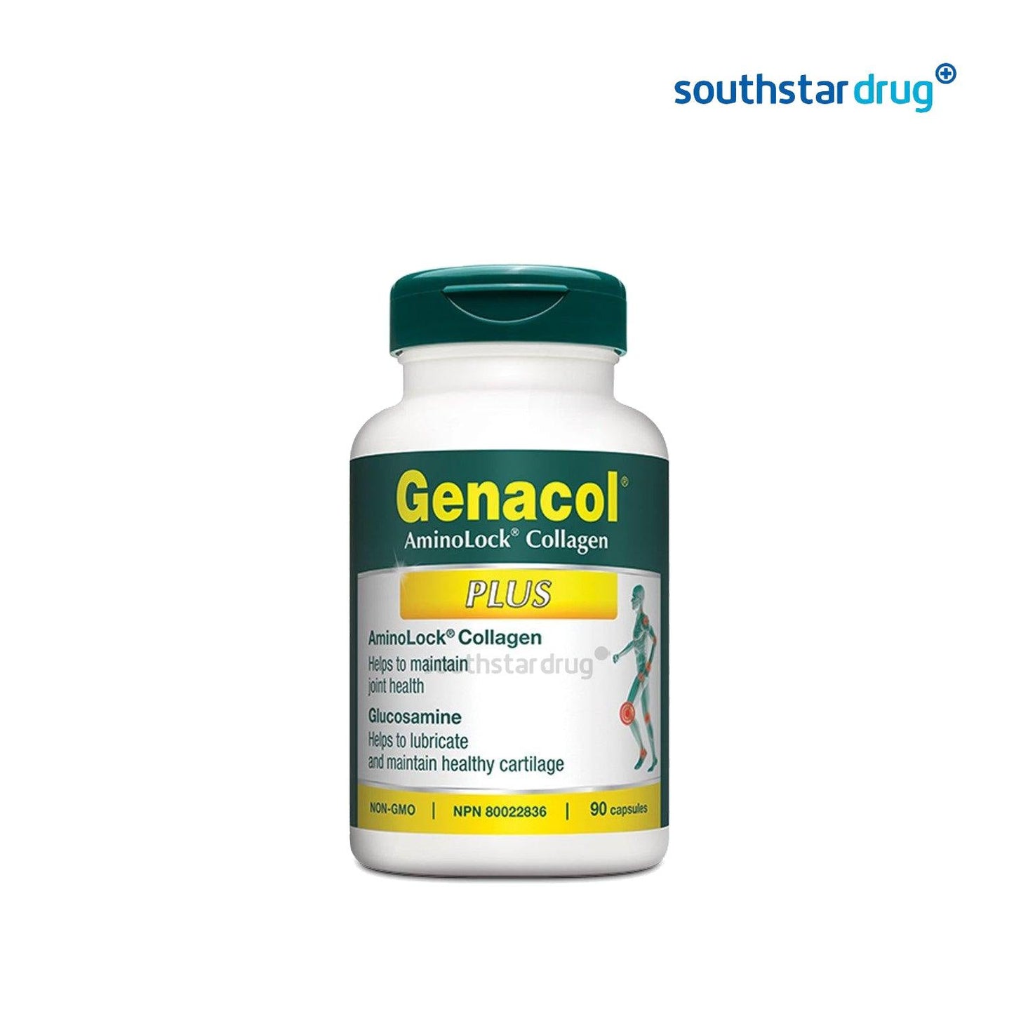 Genacol Plus Capsule collagen complex bottle – beauty supplement