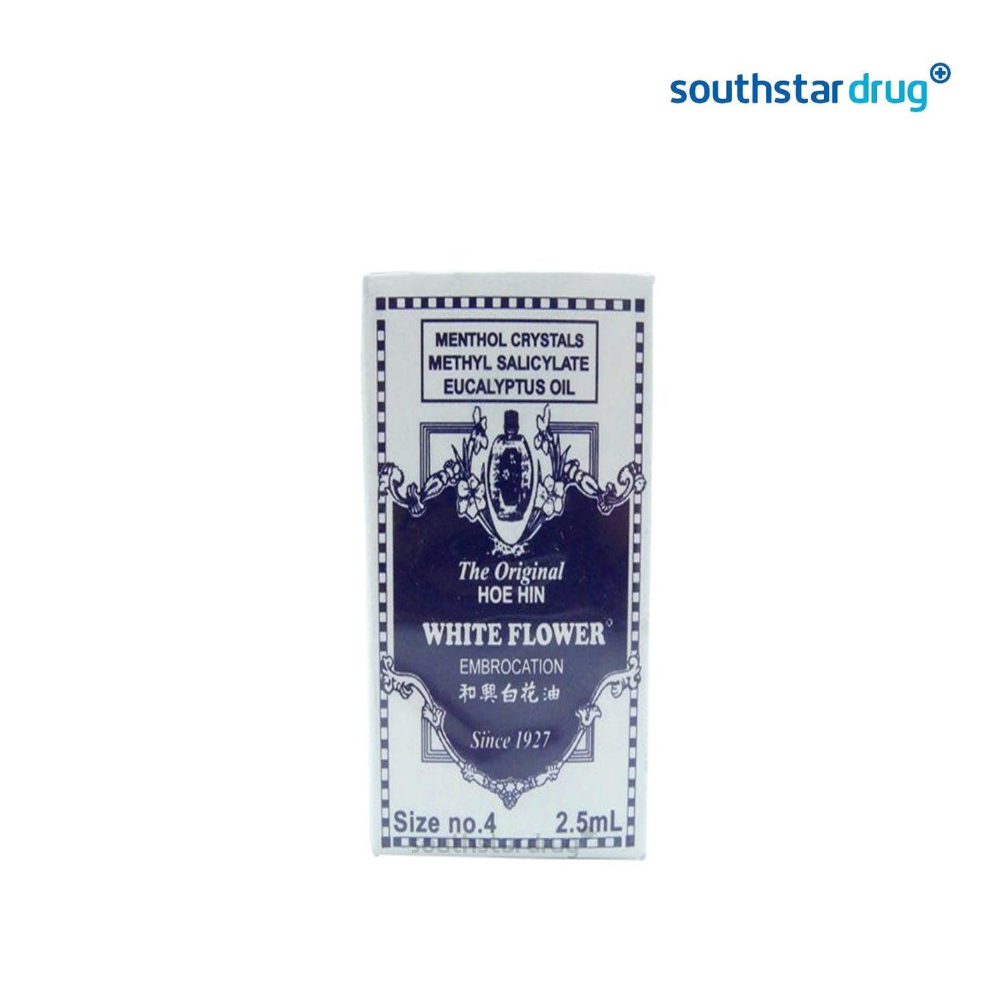 White Flower #4 Oil 2.5ml - Southstar Drug