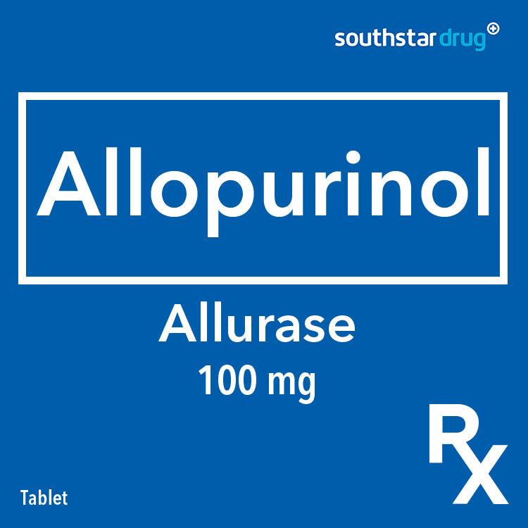Rx: Allurase 100mg Tablet - Southstar Drug