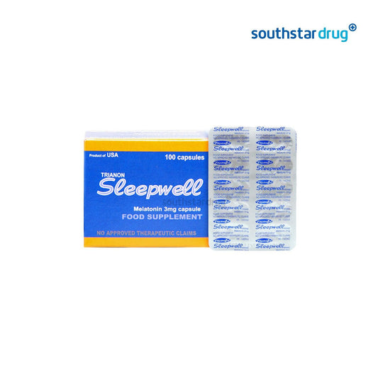 Sleepwell Capsule 3mg 20 Capsules – Wellness Support