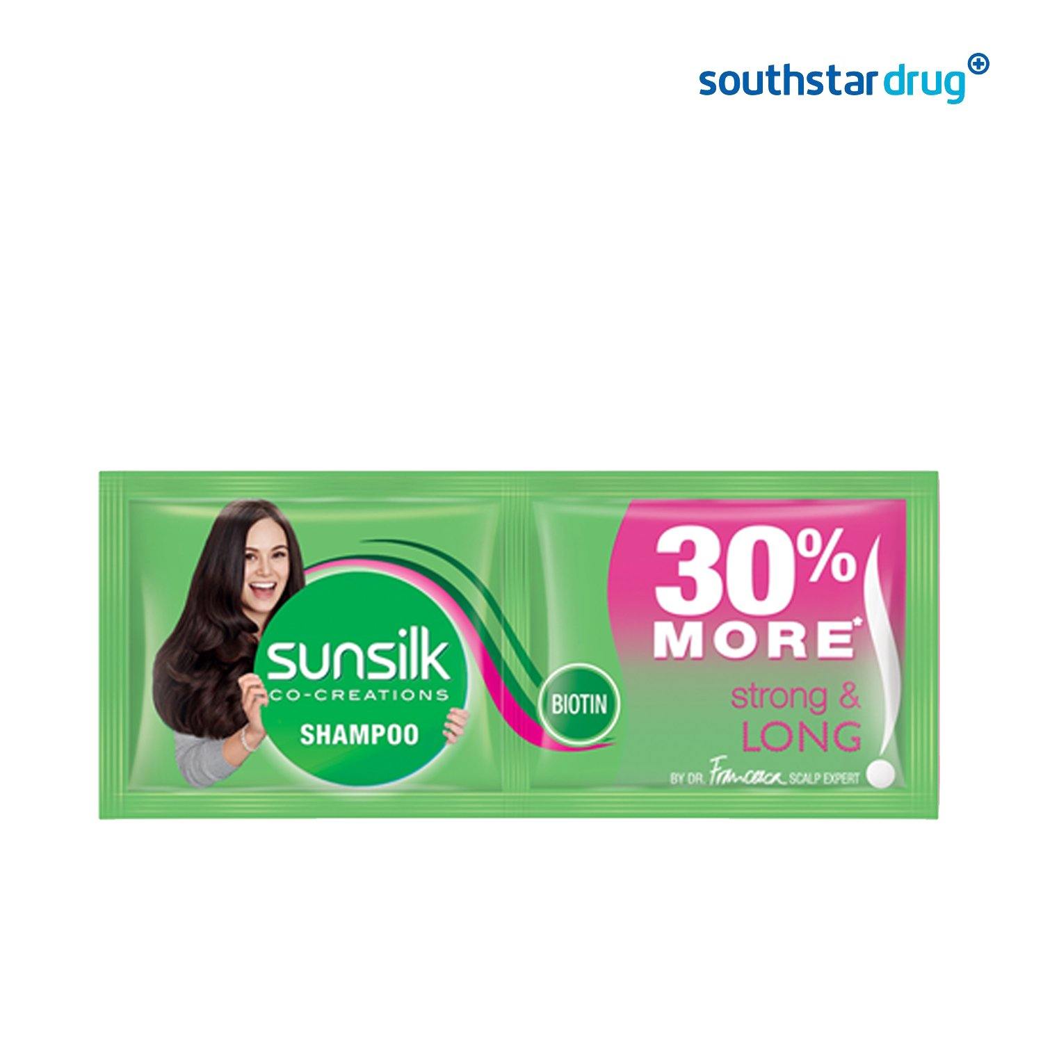 Sunsilk and Long Green Shampoo 15ml Online | Southstar Drug