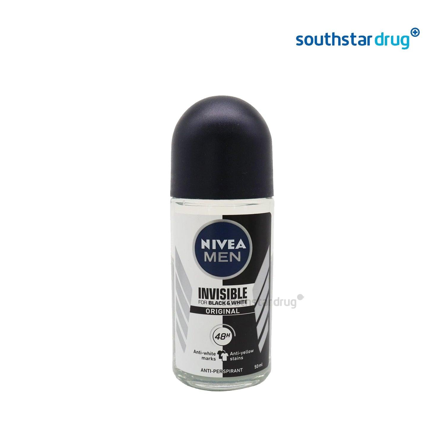 Buy Nivea Invisible Roll On 50 ml Online | Southstar
