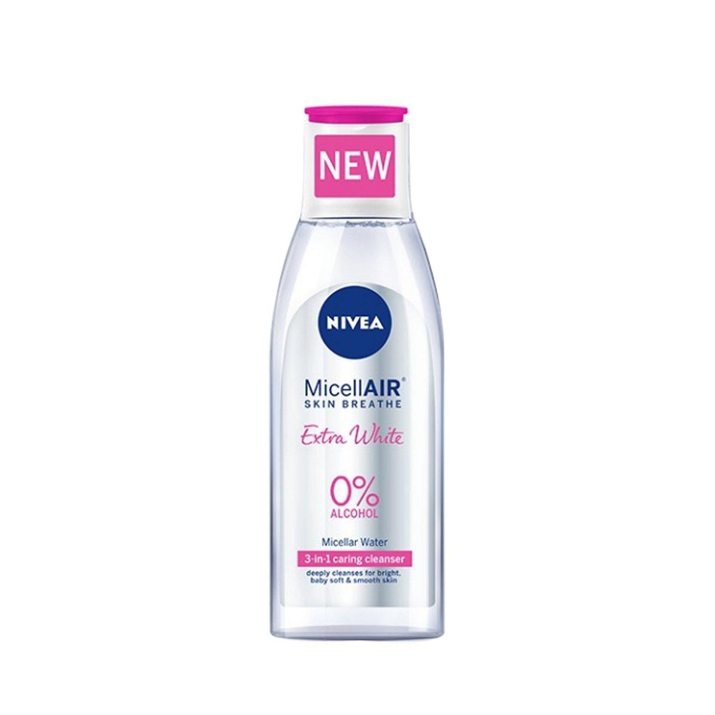Nivea MicellAIR Skin Breath Extra White Facial Cleanser 200 ml - Southstar Drug