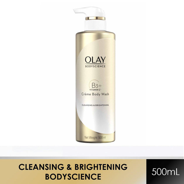 Buy Olay Bodyscience Cleansing & Brightening Crème Body Wash 500 ml Online Southstar Drug