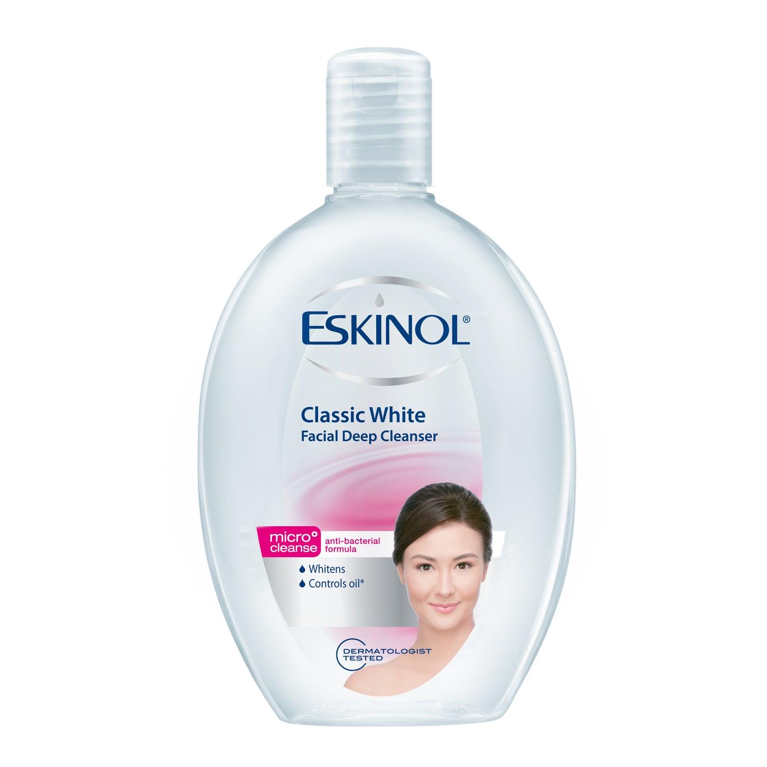 Eskinol Deep Cleanser Classic White 225ML - Southstar Drug