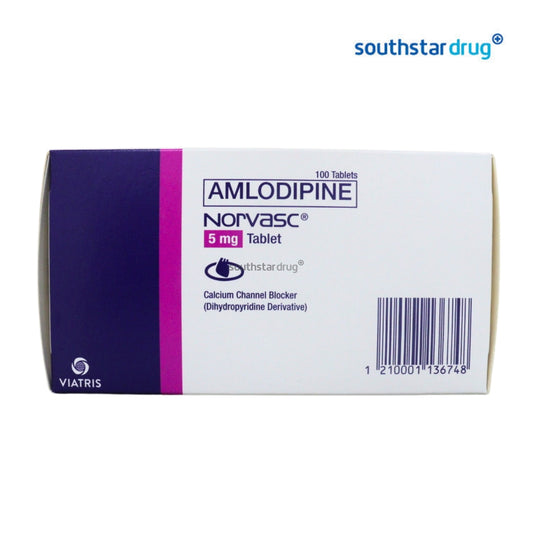 Rx: Norvasc 5mg Tablet