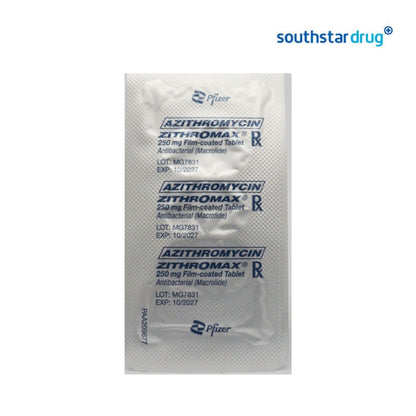 Rx: Zithromax 250mg Tablet