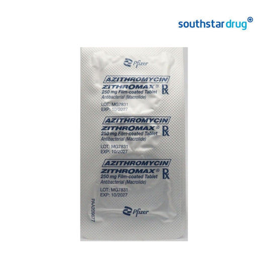 Rx: Zithromax 250mg Tablet