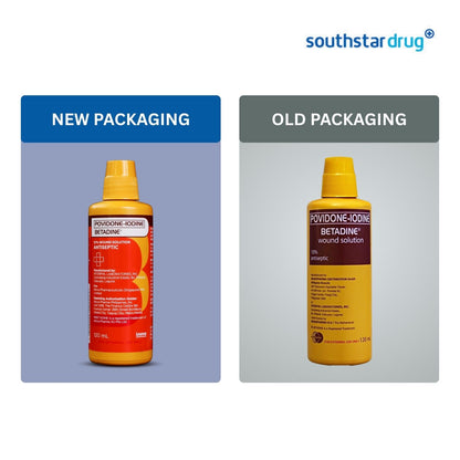 Betadine 10% Wound Solution 120ml