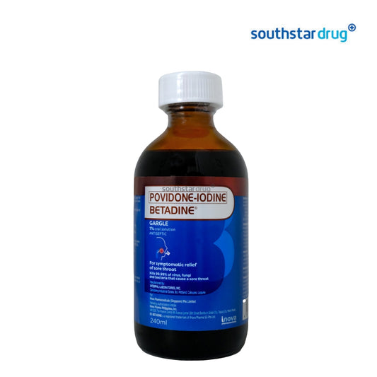 Betadine Gargle 240ml Solution
