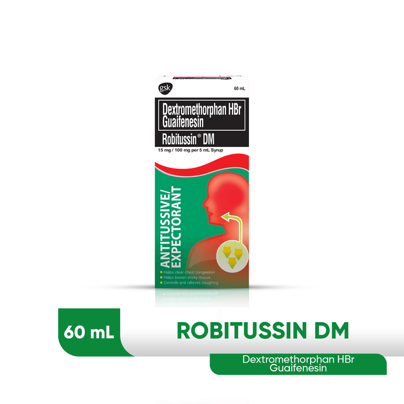 Robitussin DM 15mg/100mg per 5ml Syrup 60ml - Southstar Drug