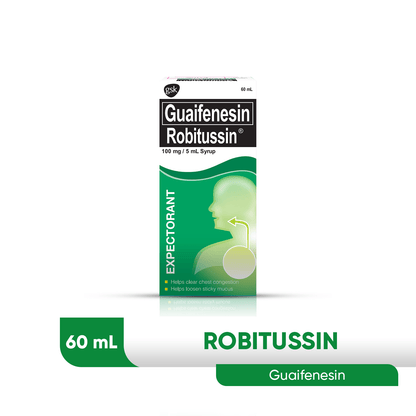 Robitussin Guaifenesin Syrup 60ml - Southstar Drug