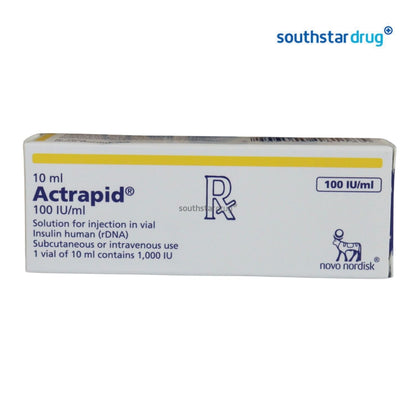 Rx: Actrapid Hm 10ml Vial