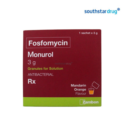Rx: Monurol 3 g Granules for Solution