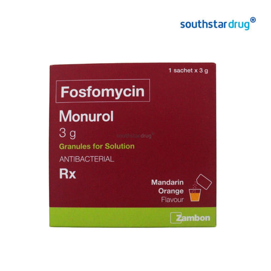 Rx: Monurol 3 g Granules for Solution