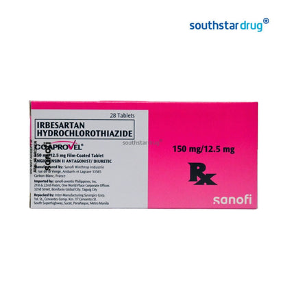 Rx: Co Aprovel 150mg / 12.5mg Tablet