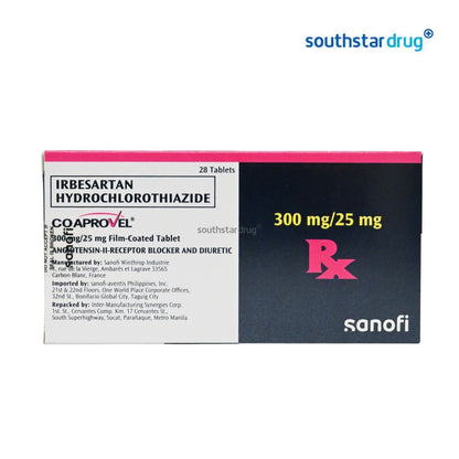 Rx: Co Aprovel 300mg / 12.5mg Tablet