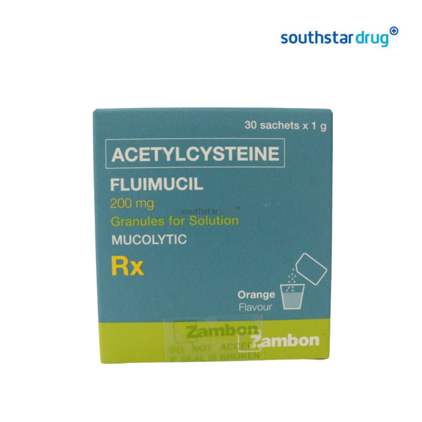 Rx: Fluimucil 200mg Granules