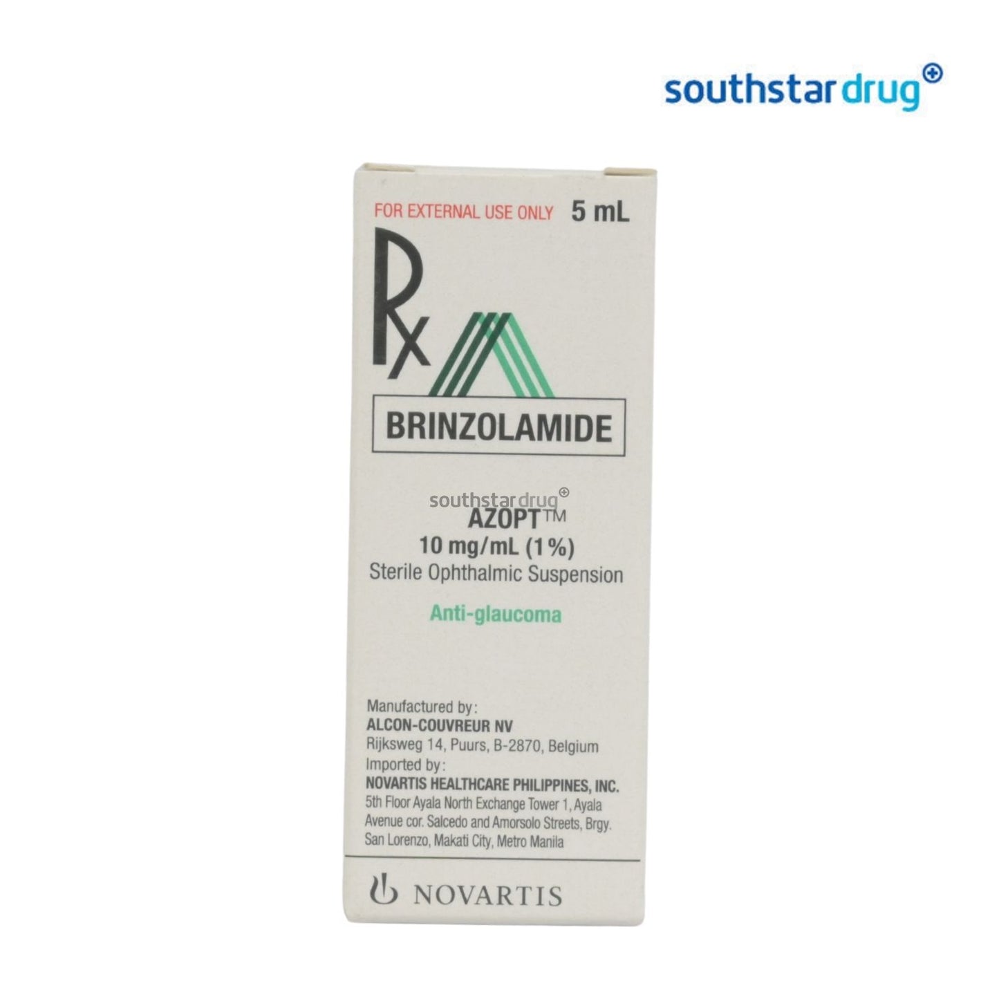 Rx: Azopt 5ml Eye Drops