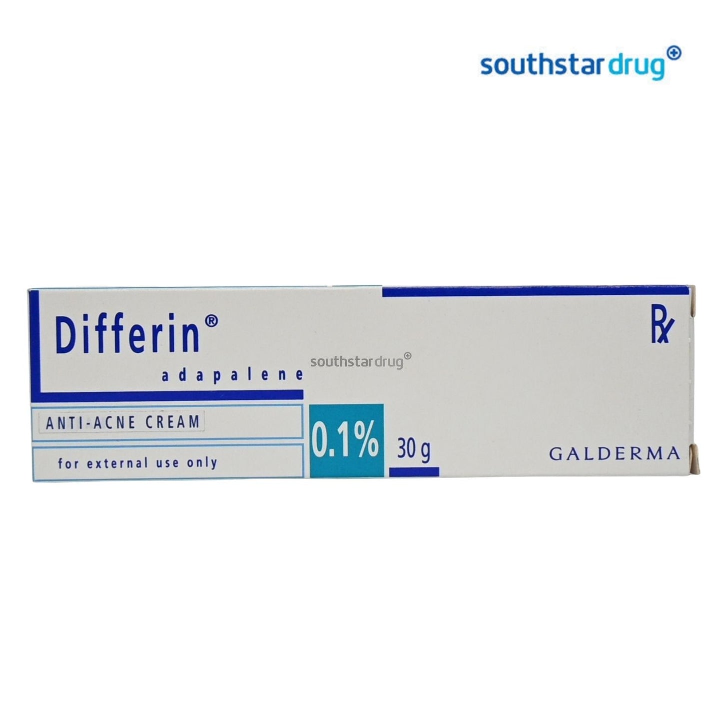 Rx: Differin 0.10% 30 g Cream