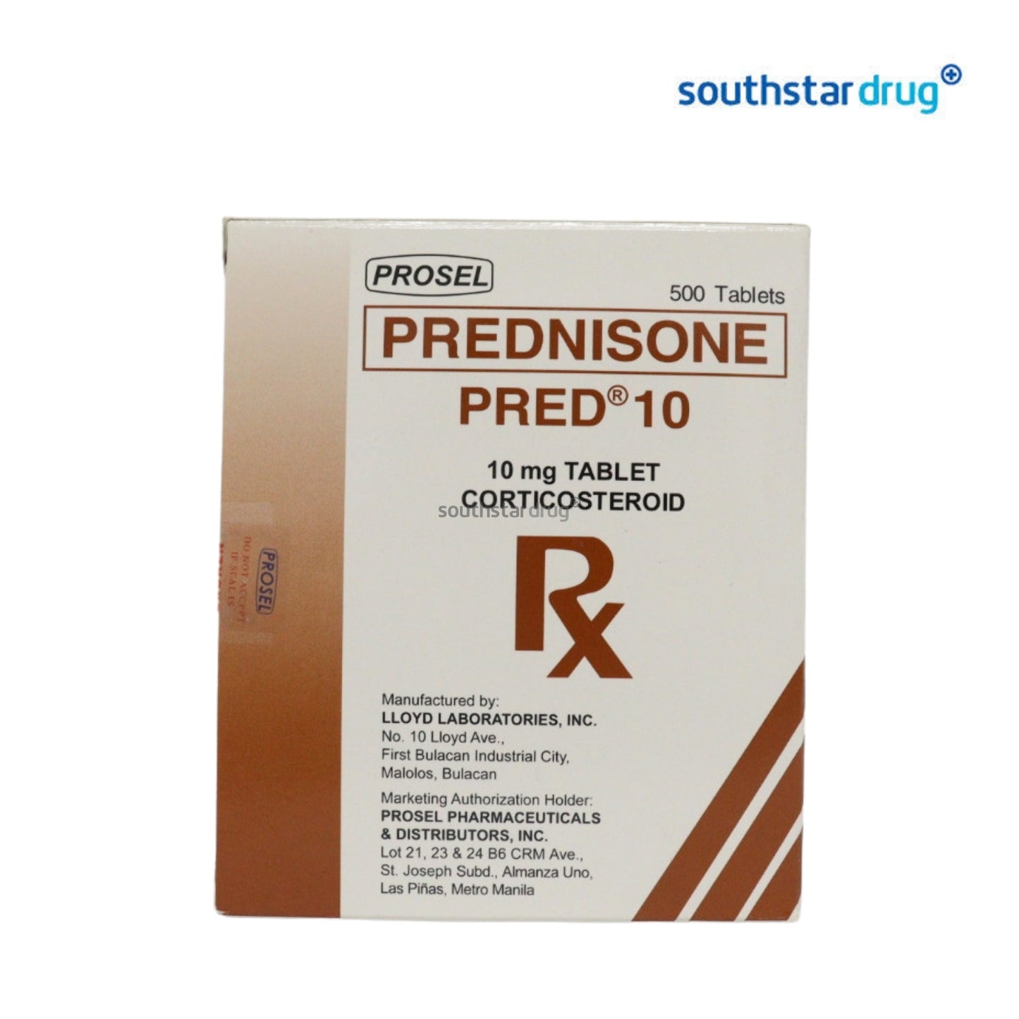 Rx: Pred 10 10mg Tablet