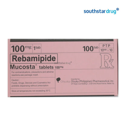 Rx: Mucosta 100mg Tablet