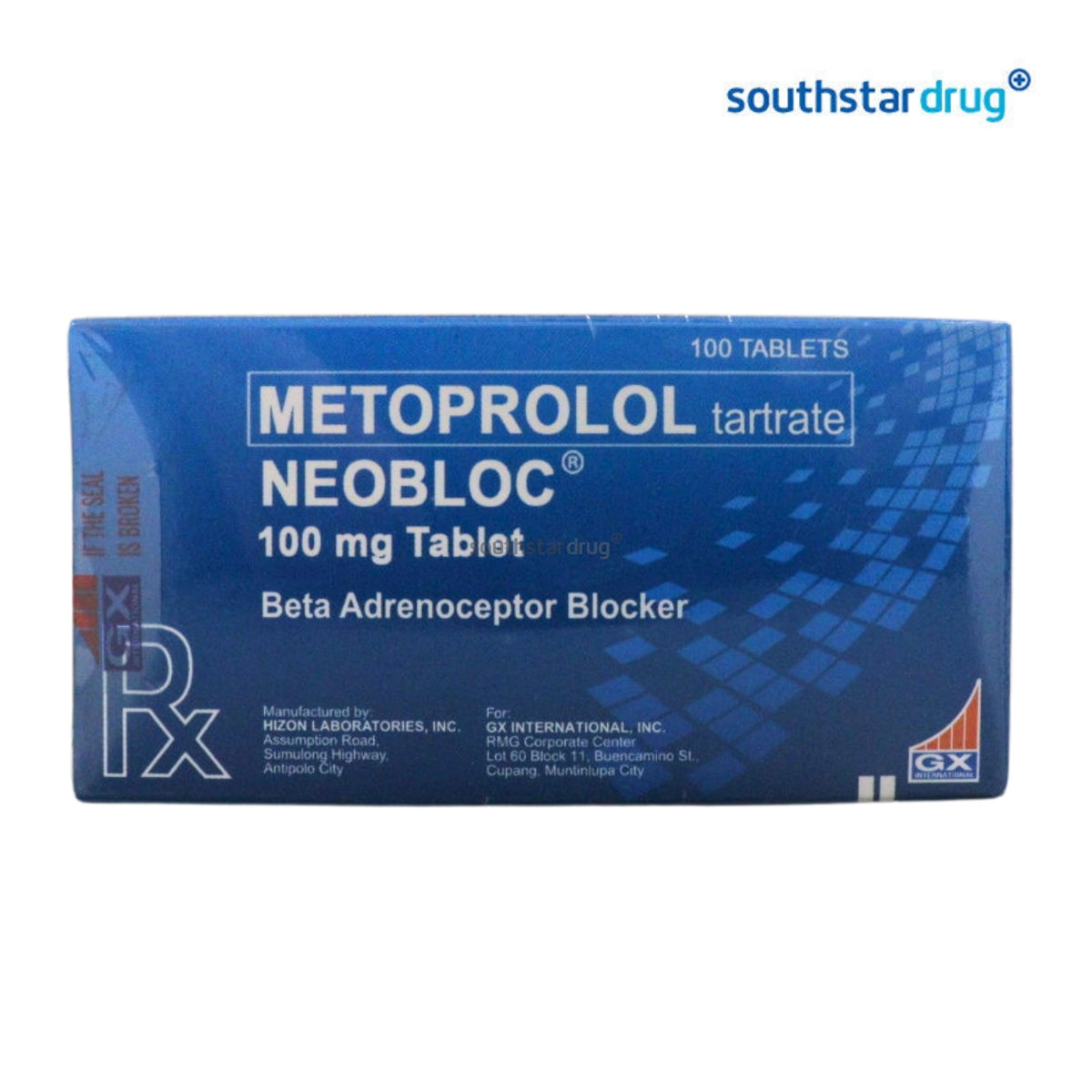 Rx: Neobloc BP 100mg Tablet
