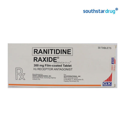Rx: Raxide 300mg Film-coated Tablet