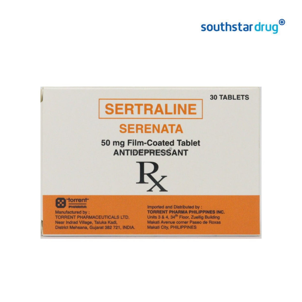 Rx: Serenata 50mg Tablet