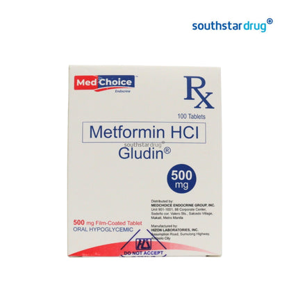 Rx: Gludin 500mg Tablet