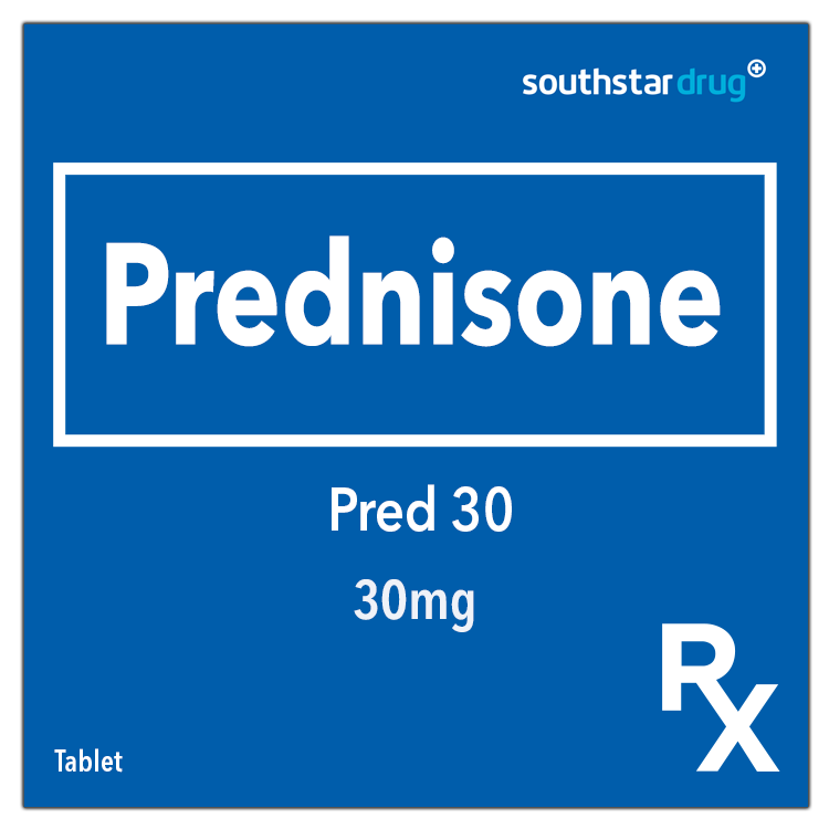 Rx: Pred 30mg Tablet