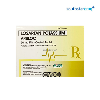 Rx: Arbloc 50mg Tablet